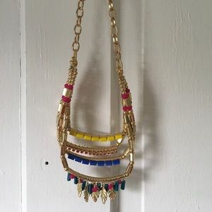 Multi colored necklace